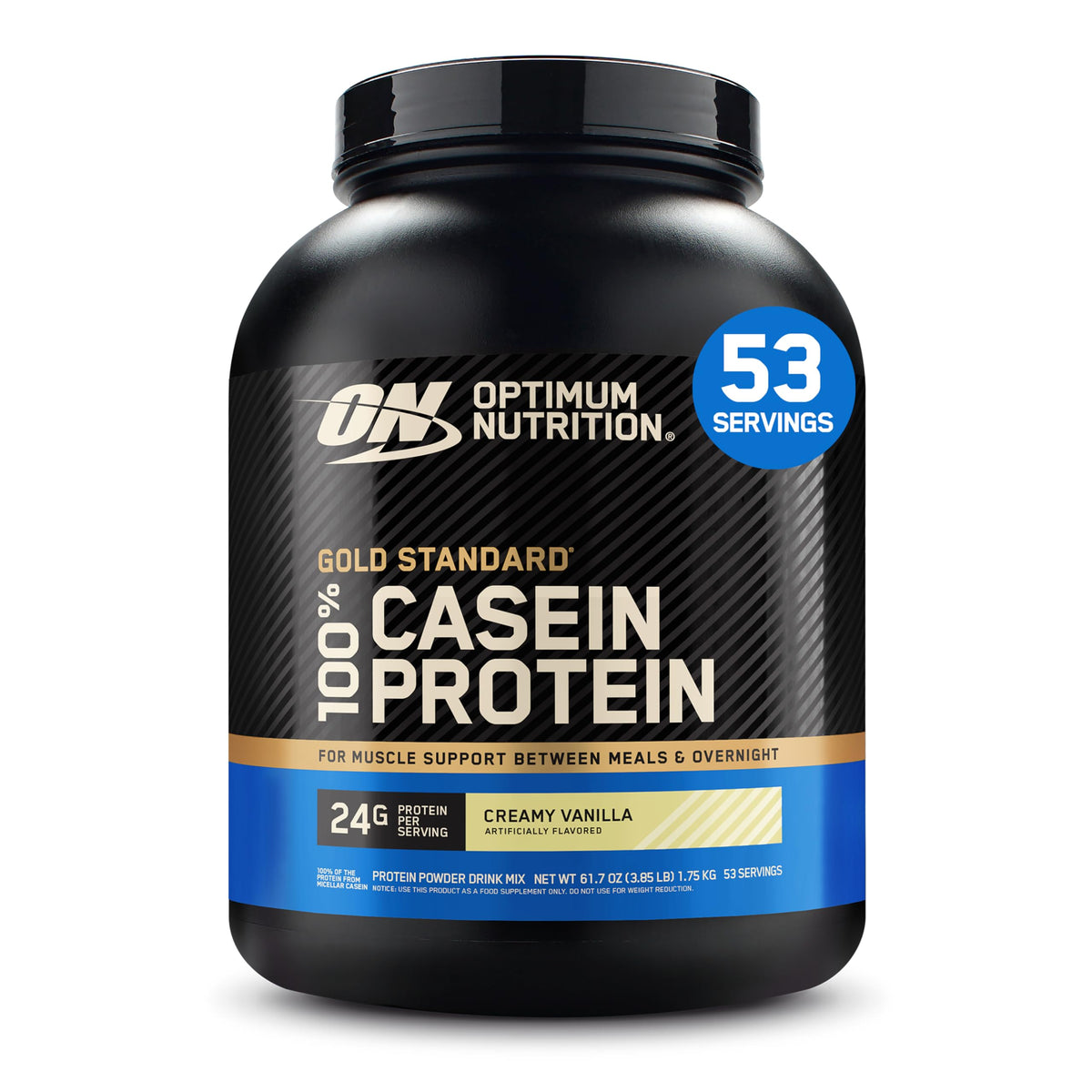 Optimum Nutrition Gold Standard Casein Protein Powder Chocolate Supreme 4LB