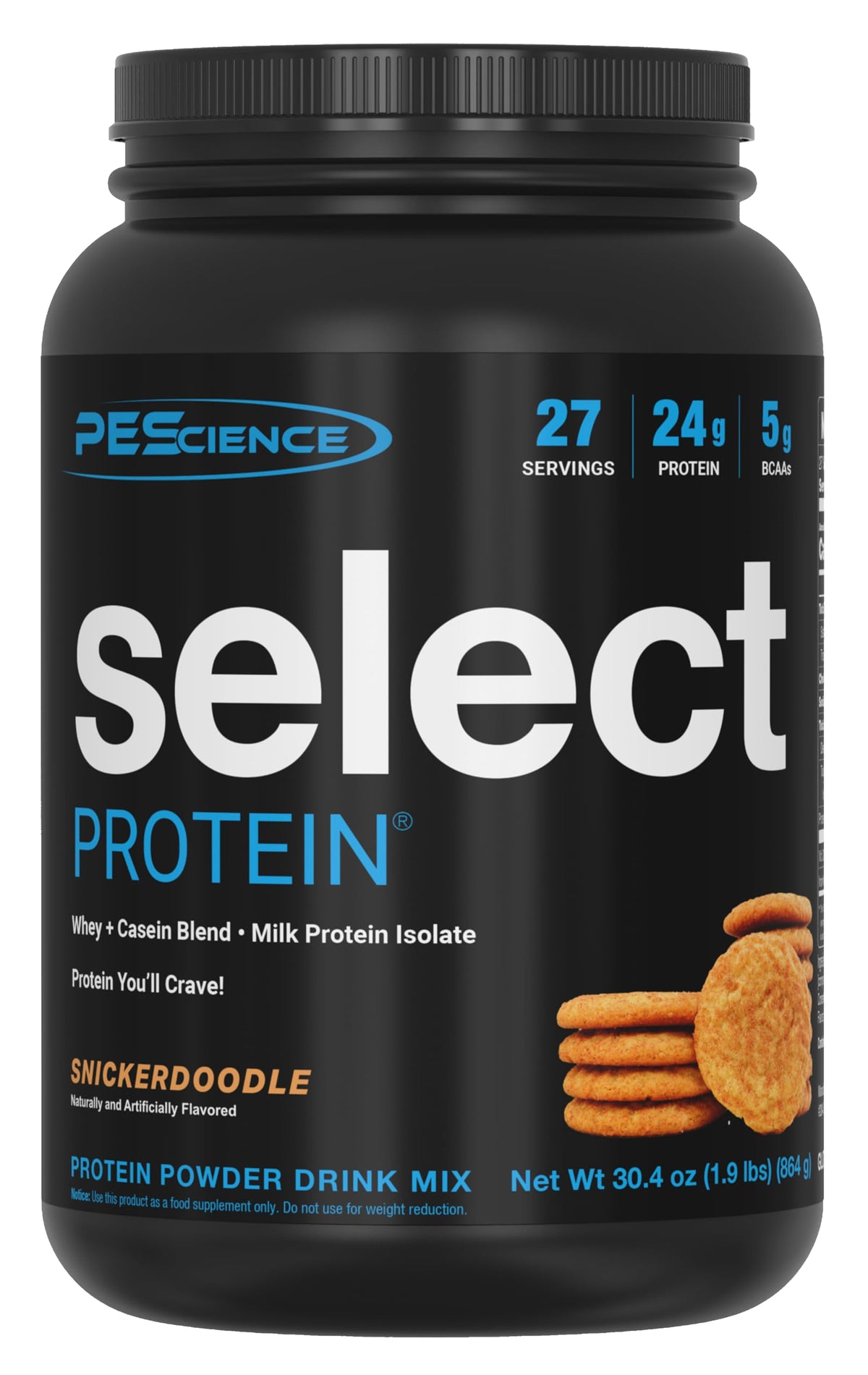 PEScience Select Protein Powder, Gourmet Vanilla, 27 Servings