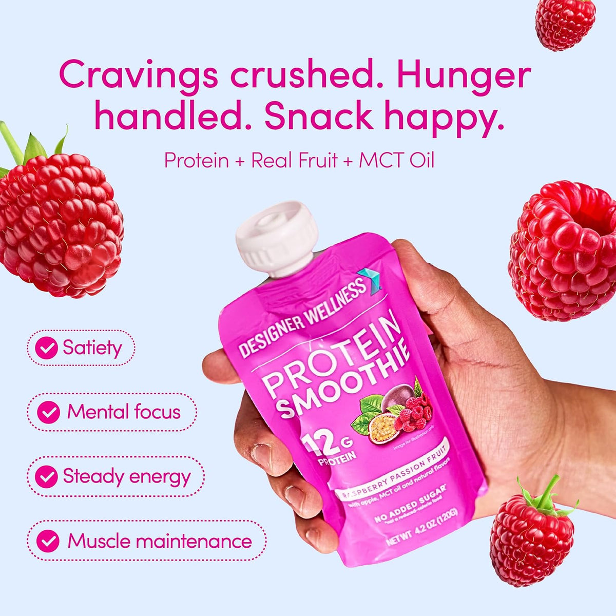 Designer Wellness, Mixed Variety, Protein Smoothie, 12g Whey, 12 ct