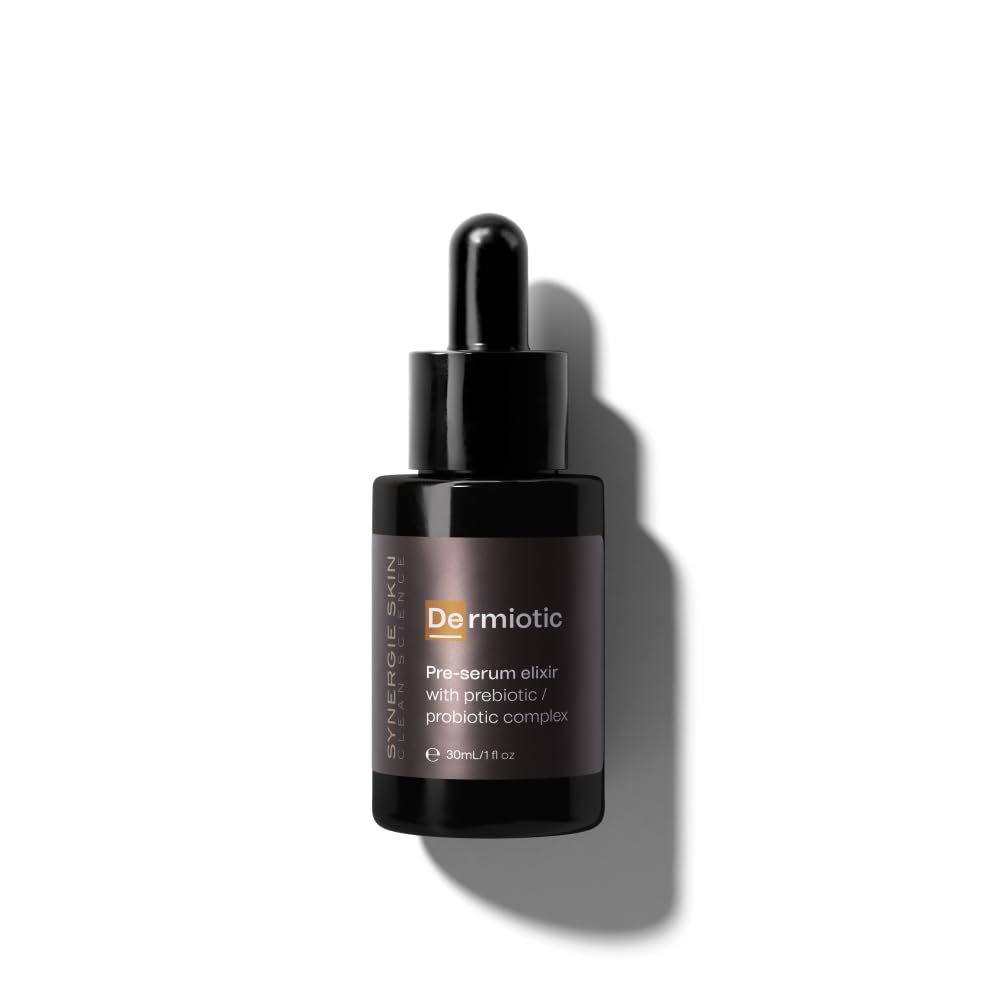 Synergie Skin - Dermiotic Prebiotic and Probiotic Elixir, Toner Alternative, Pre-Face Serum and Moisturiser Essential, Use Before Serum for Oily Skin and Other Skin Types, 30 ml
