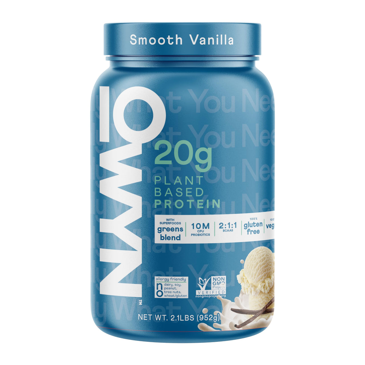 OWYN Only What You Need Dark Chocolate Flavored 20g Protein Powder, 2.2 LB