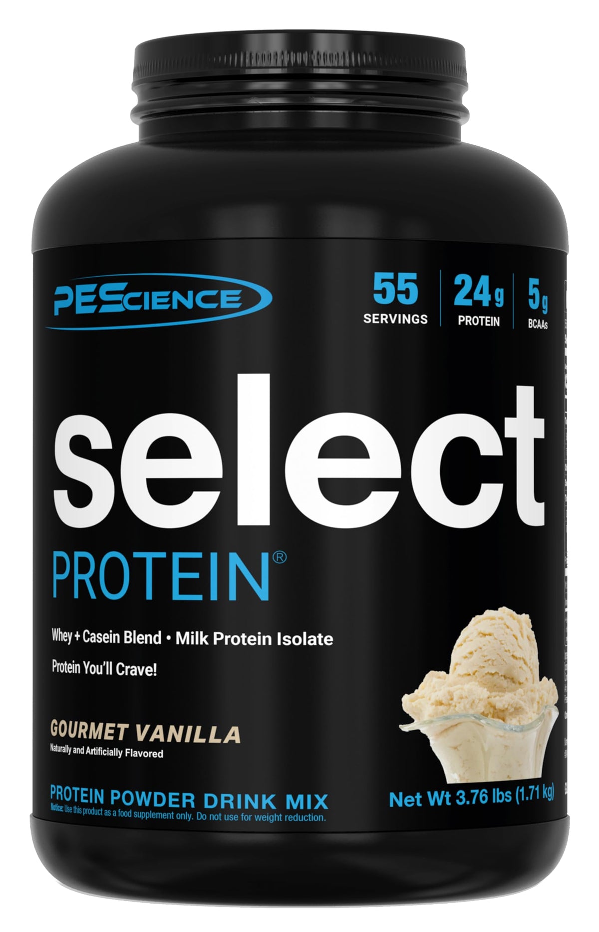 PEScience Select Protein Powder, Gourmet Vanilla, 27 Servings