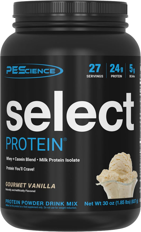 PEScience Select Protein Powder, Gourmet Vanilla, 27 Servings